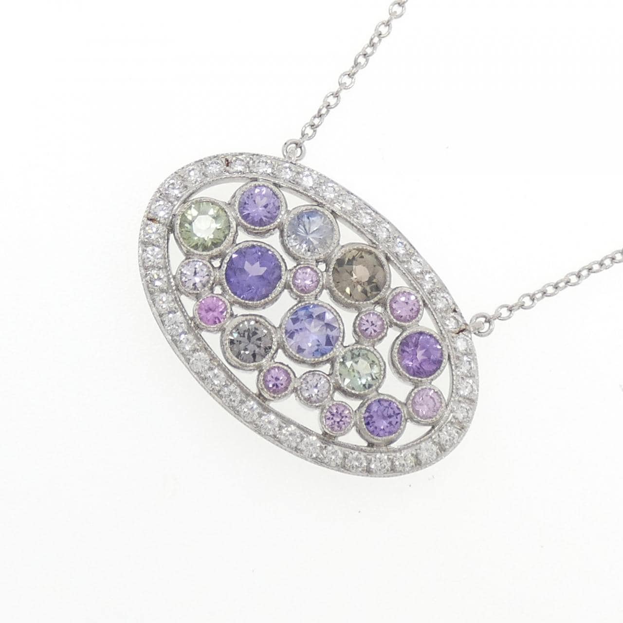 ティファニー コブルストーン ネックレス