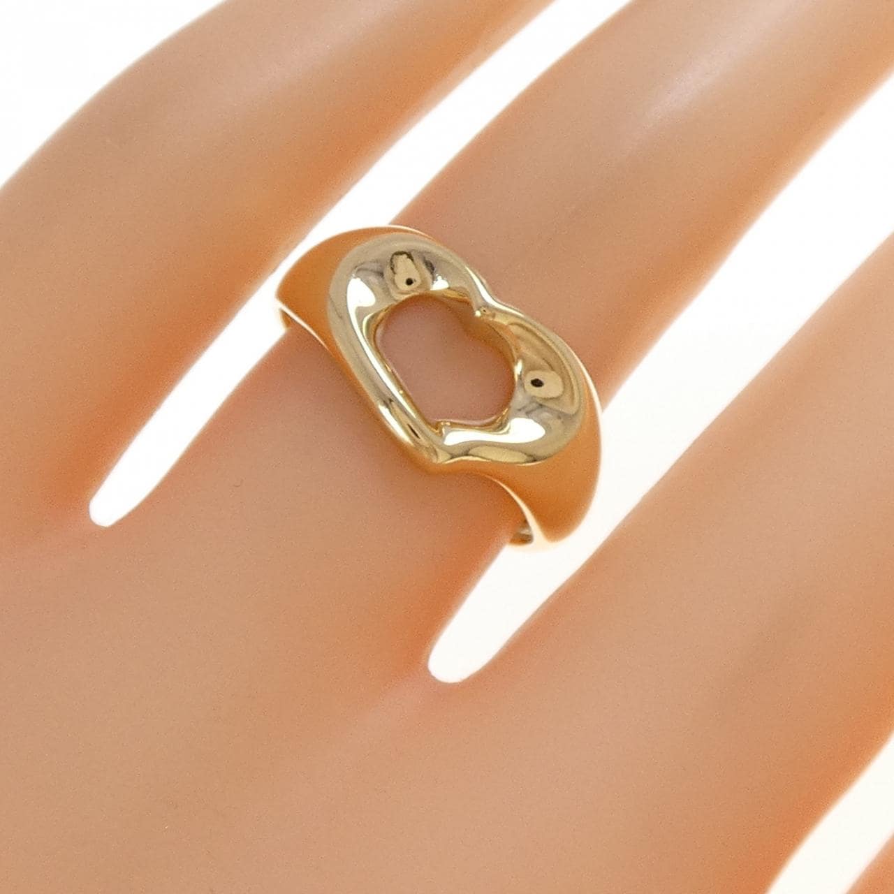 ティファニー 18KYGリング