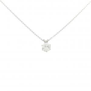 PT900/PT850 ダイヤモンド ネックレス 0.721CT I SI2 Fair
