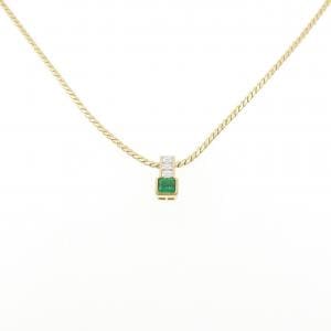 ミキモト エメラルド ネックレス 0.33CT