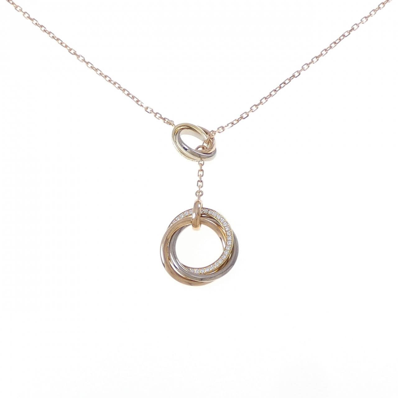 カルティエ トゥフォートリニティ ネックレス