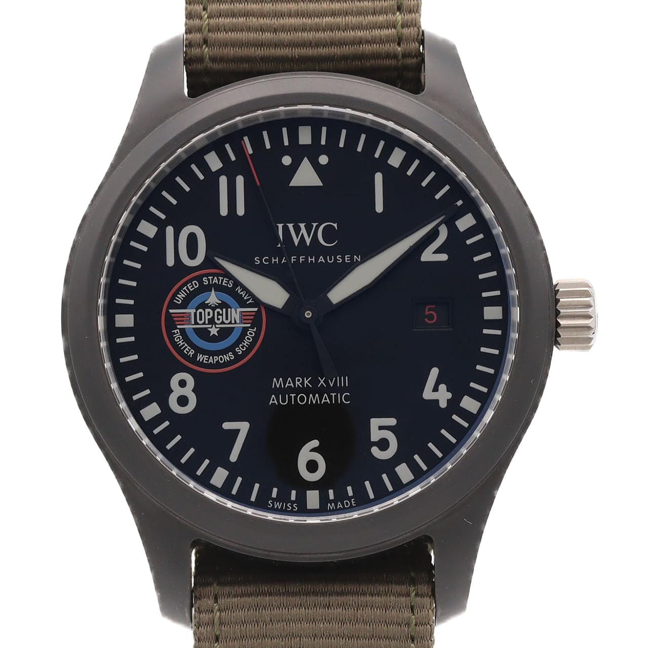 IWC パイロット･ウォッチ･マークXVⅢ･トップガンSFTI" IW324712 セラミック 自動巻