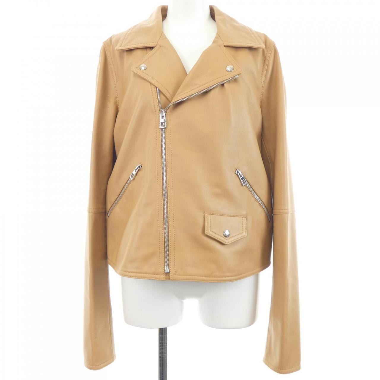 ロエベ LOEWE S359Y19L31 レザーライダースジャケット