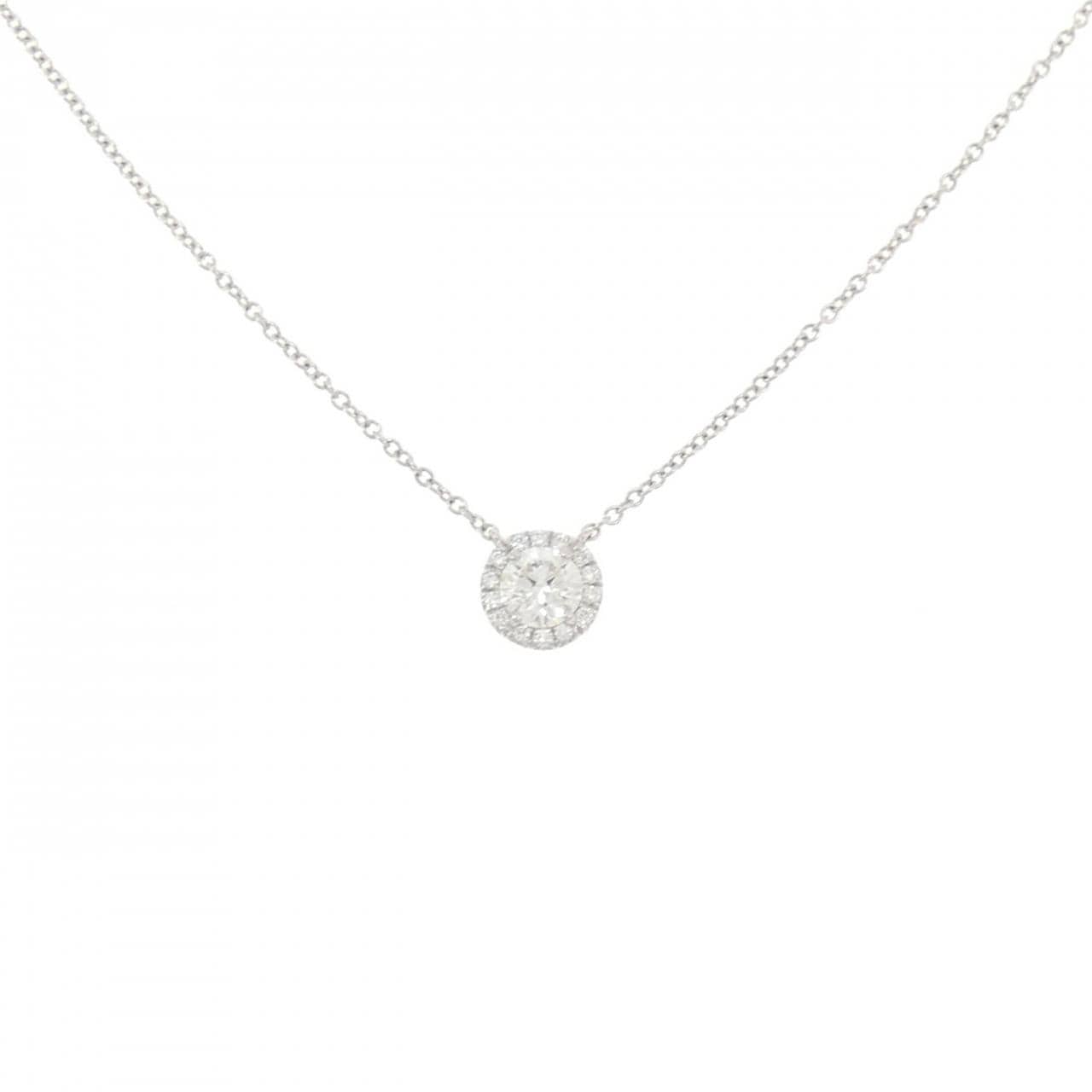 ティファニー ダイヤモンド ネックレス 0.37CT J IF 3EXT