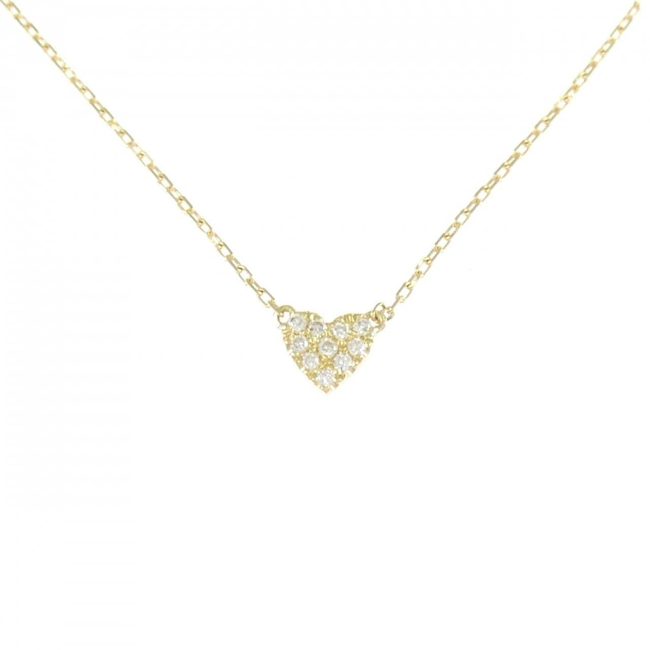 アーカー ハートパヴェ ネックレス 0.05CT