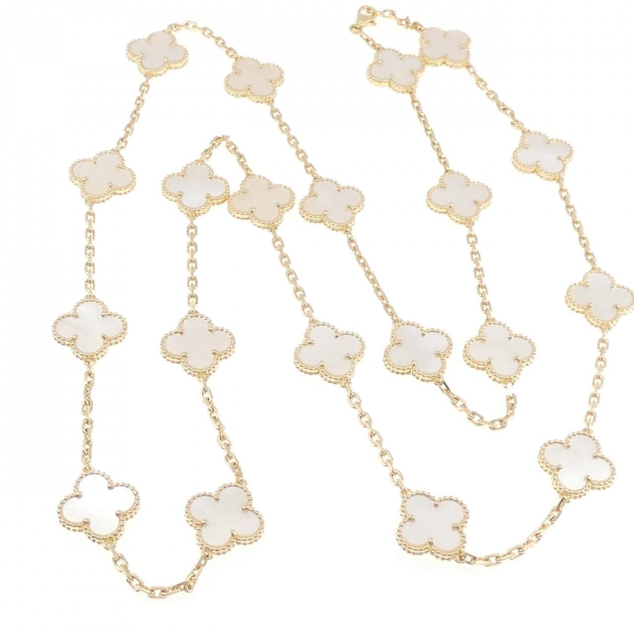 ヴァンクリーフ&アーペル ヴィンテージアルハンブラ 20モチーフ ネックレス