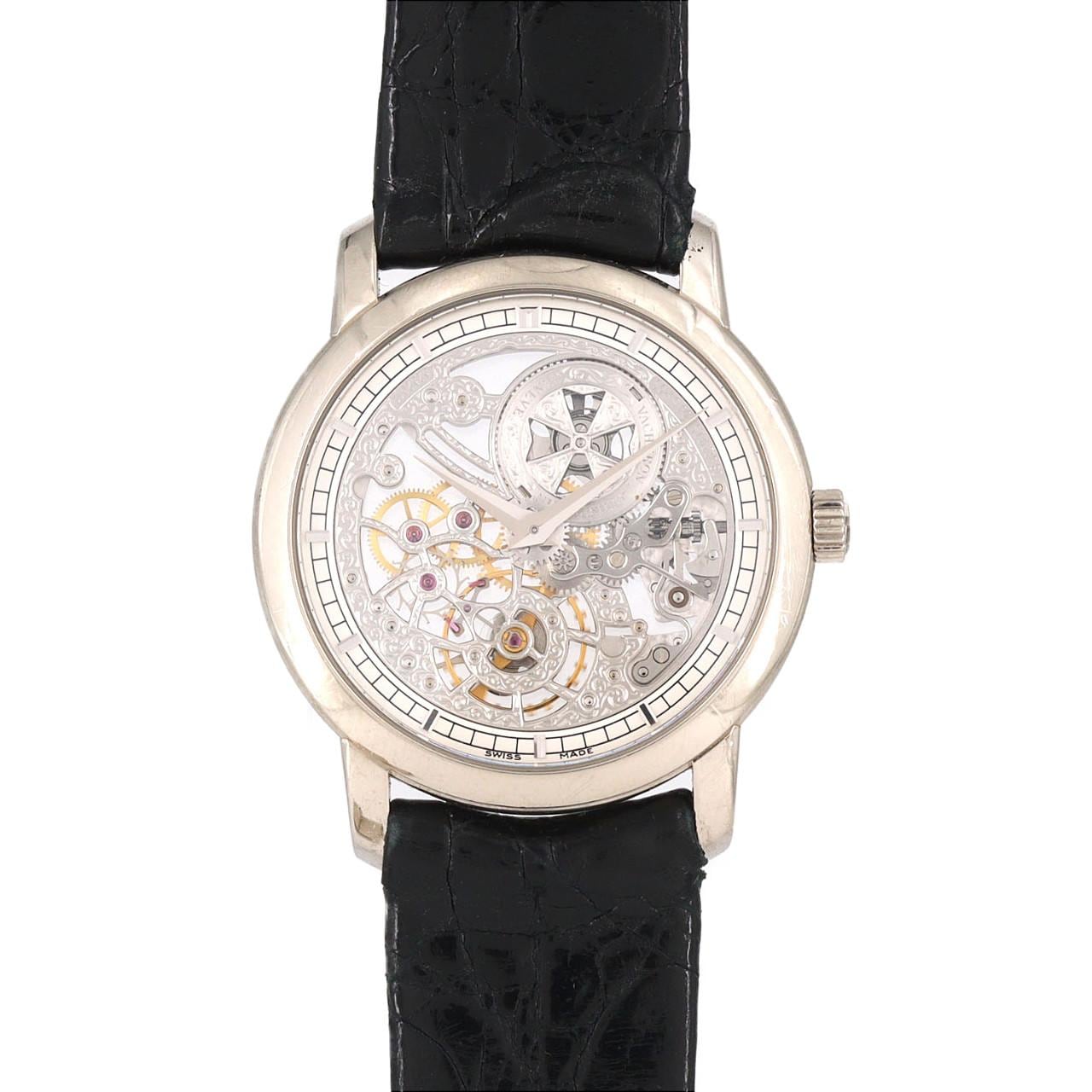 【ノーメンテナンス還元価格】ヴァシュロン･コンスタンタン トラディショナル スケルトン WG 33158/000G-9394 WG 手巻