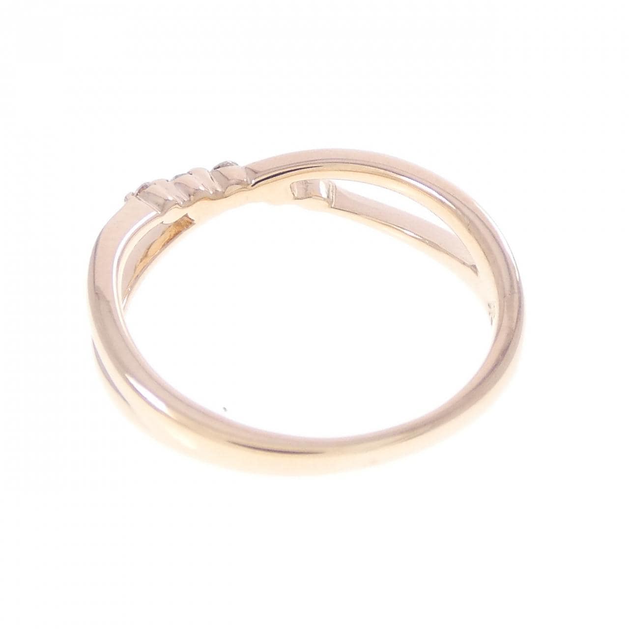 4゜C ダイヤモンド ピンキーリング