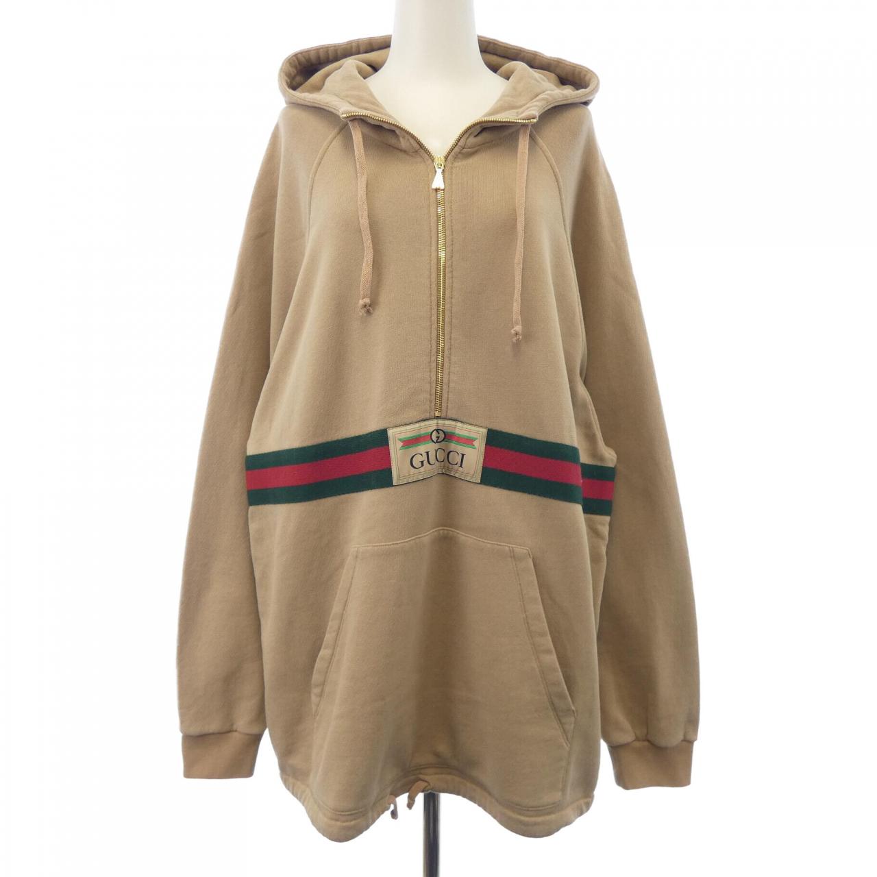 グッチ GUCCI ウエブ&GUCCIラベル付きスウェットシャツ 644656 XJC3W パーカー