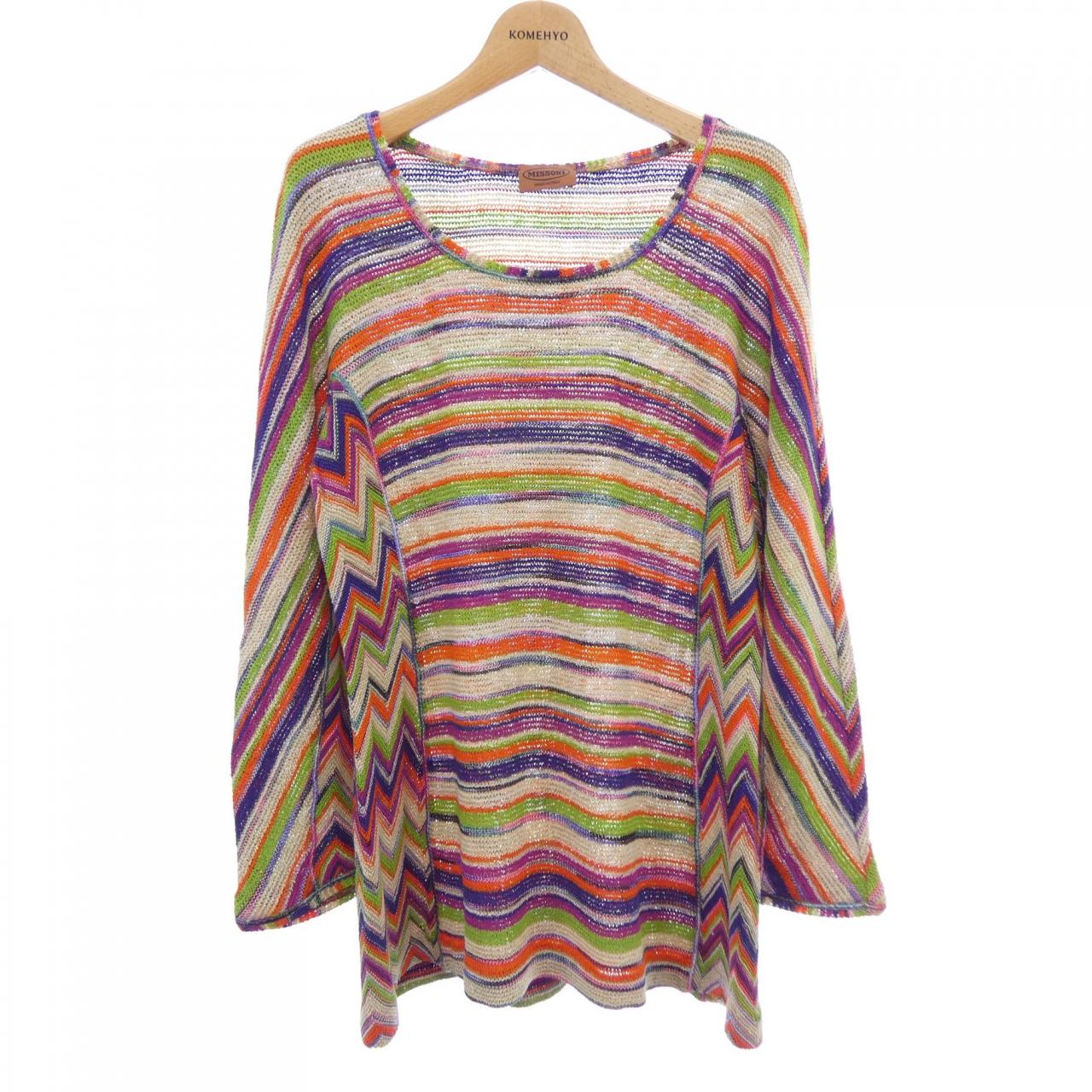 【ヴィンテージ】ミッソーニ MISSONI D-TK392 ニット
