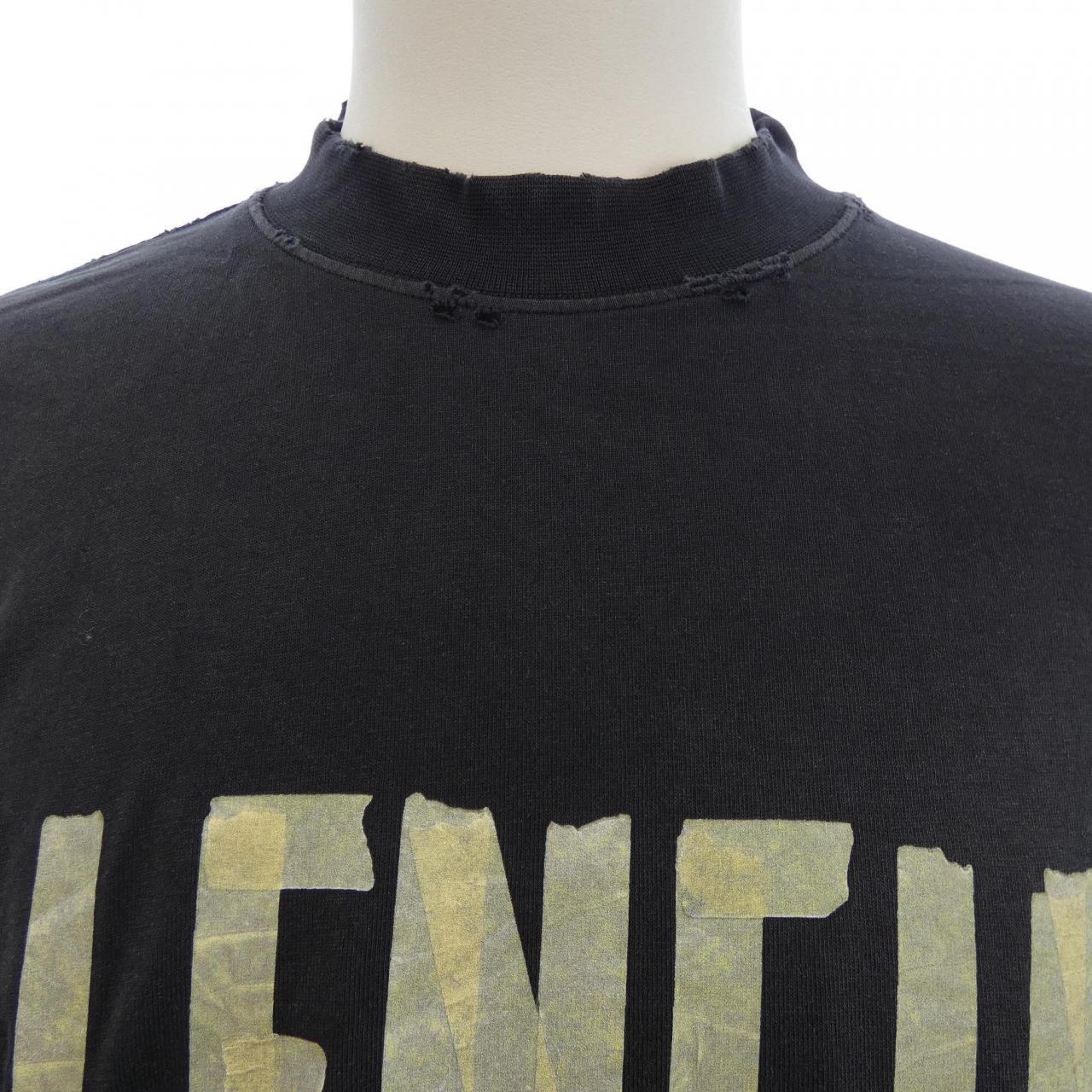 バレンシアガ BALENCIAGA TAPE TYPE Tシャツ ミディアムフィット 739784 TOVA9 UNISEX Tシャツ
