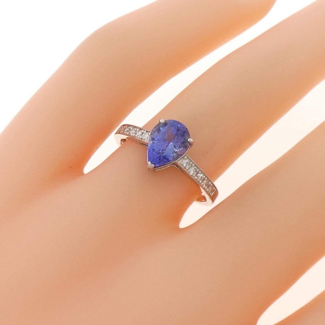 PT900 タンザナイト リング 1.10CT