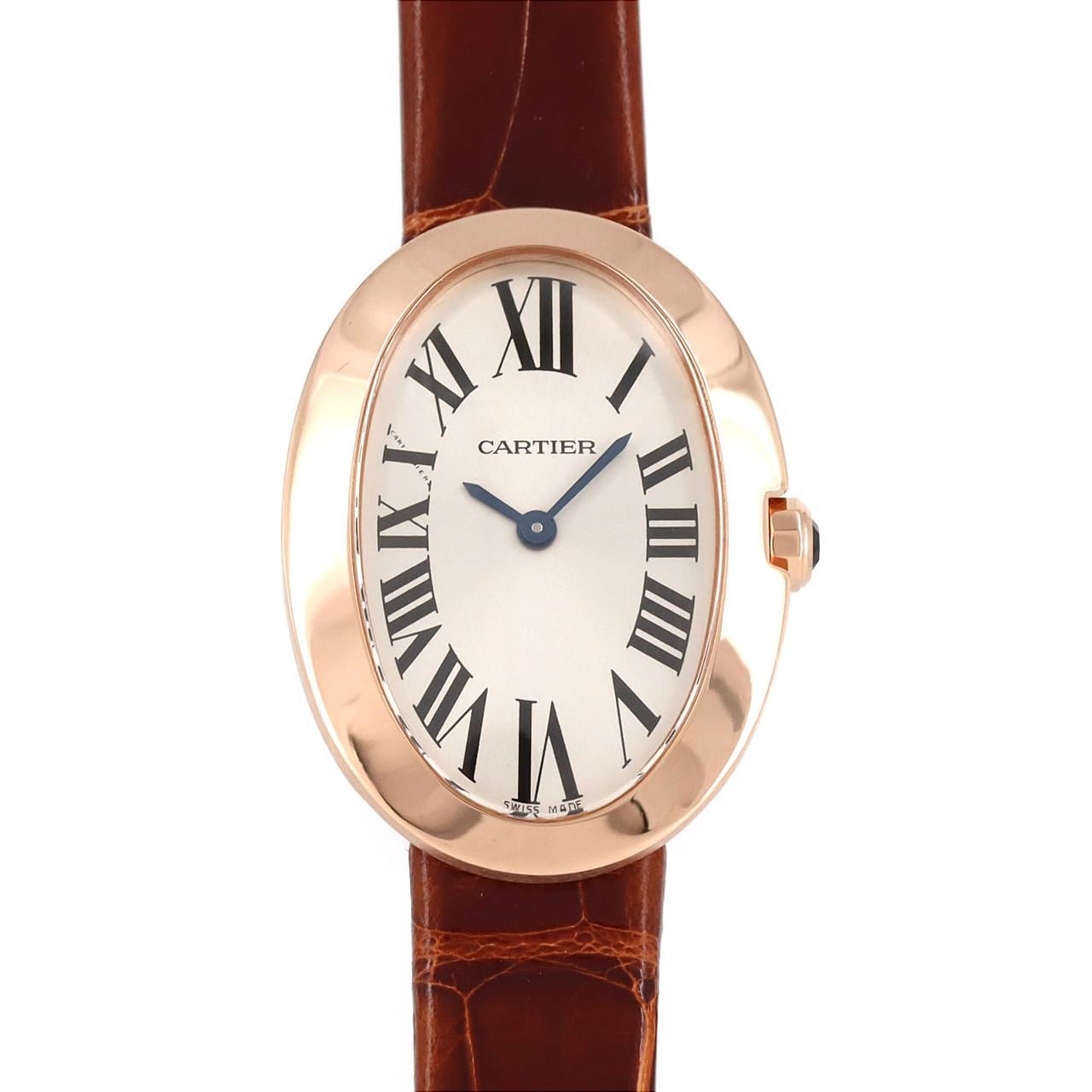 Cartier Baignoir SM PG W8000007 PG・RG Quartz