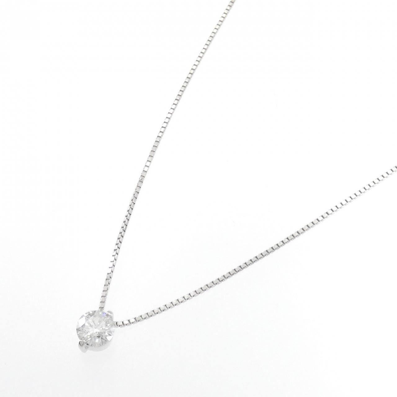 PT900/PT850 ソリティア ダイヤモンド ネックレス 1.001CT