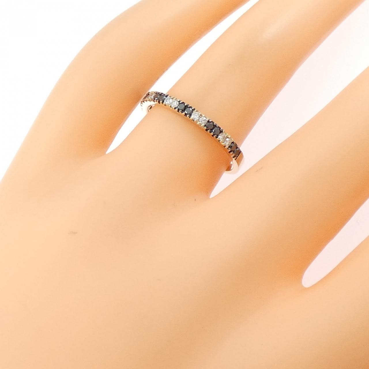 K18PG ダイヤモンド リング 0.20CT