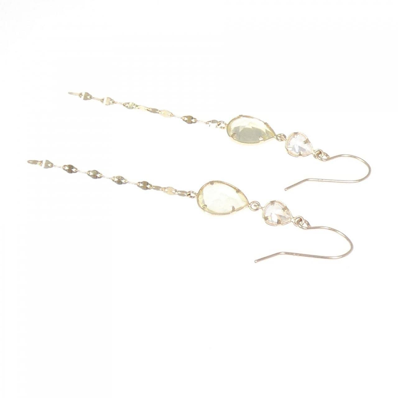 K10YG クオーツ ピアス