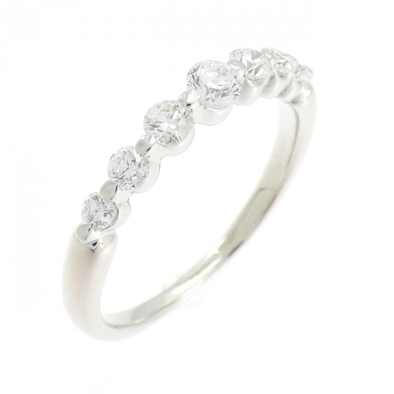 K18WG ダイヤモンド リング 0.533CT