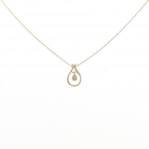 K10YG ダイヤモンド ネックレス 0.01CT