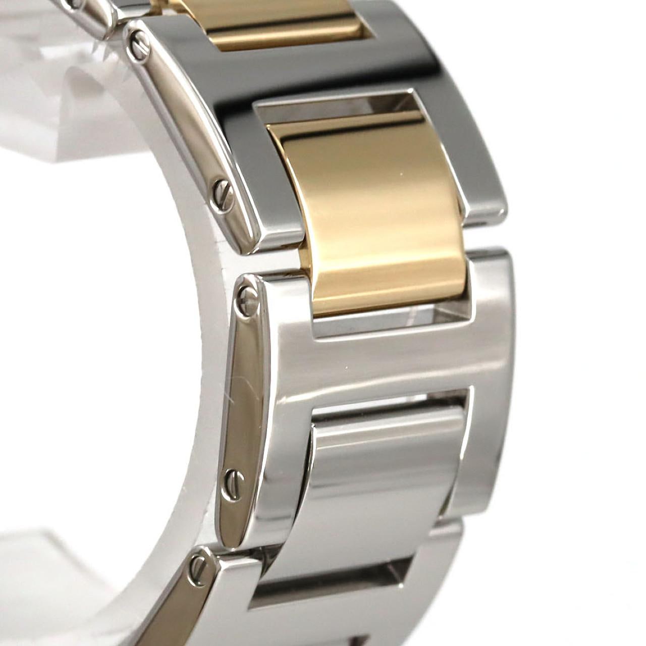 カルティエ バロンブルーMM コンビ W69008Z3 SSxYG クォーツ