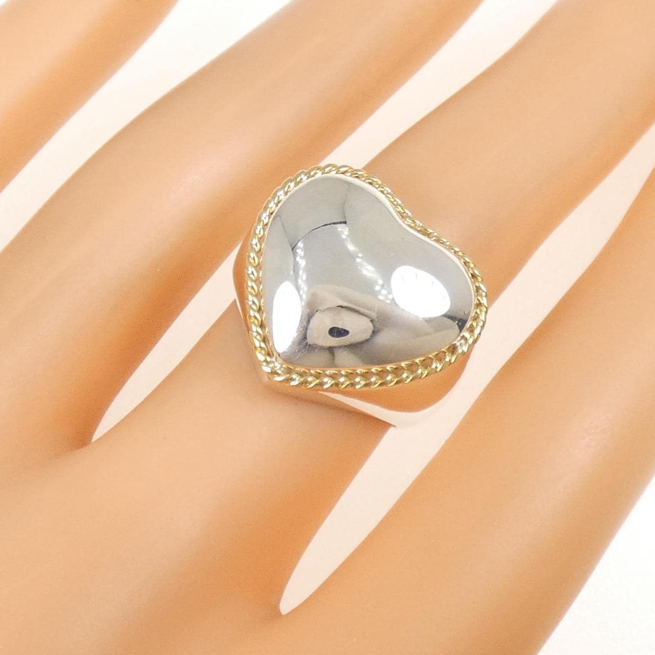 ティファニー 925/750YG リング