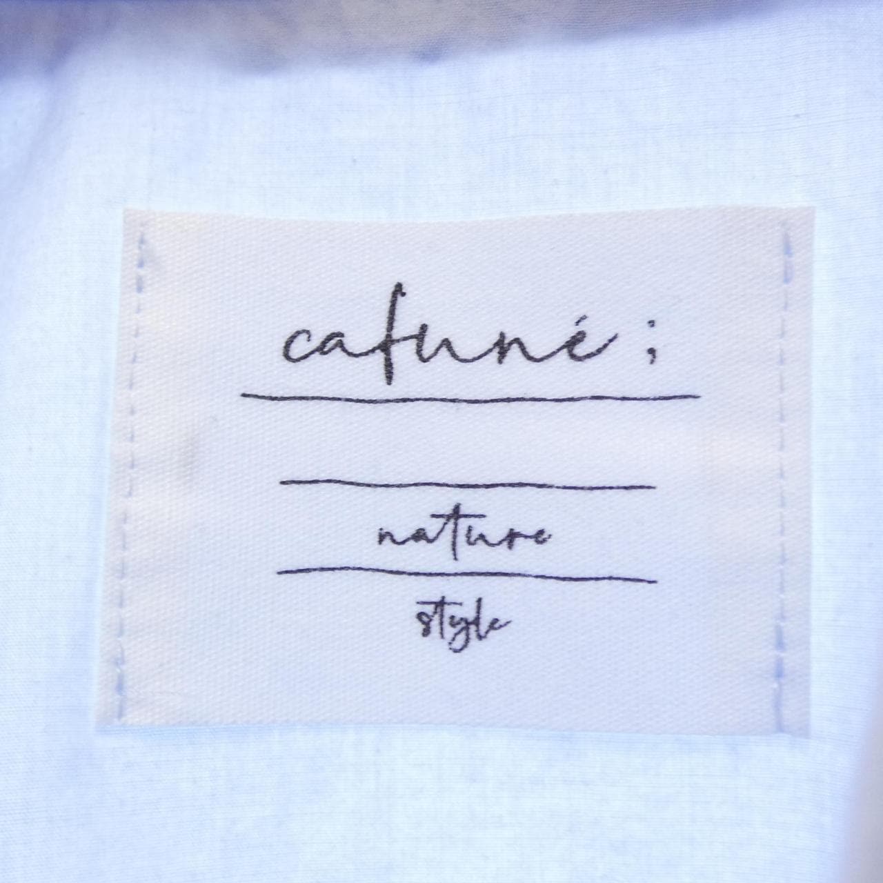 カフネ CAFUNE シャツ