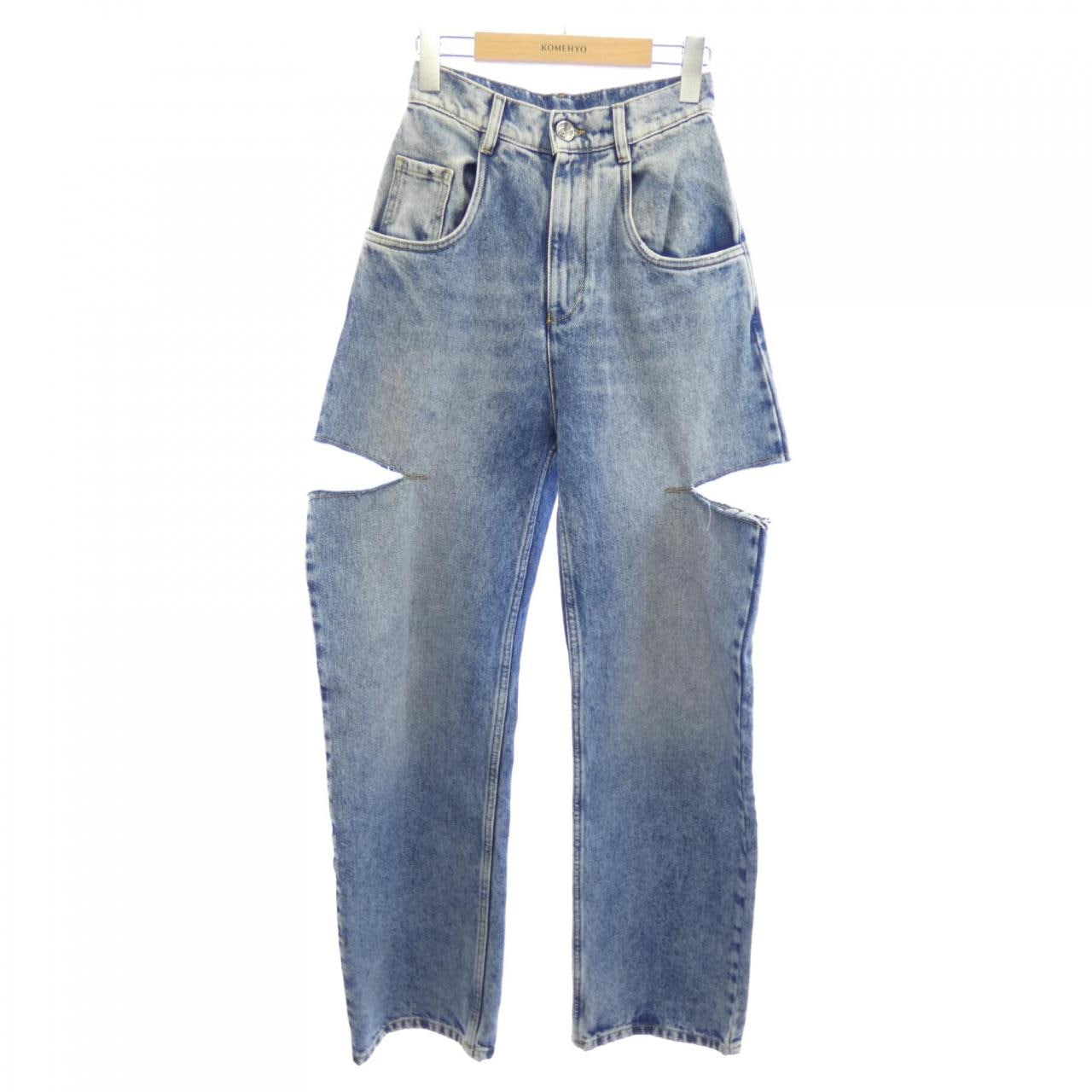 メゾンマルジェラ Maison Margiela スラッシュディテール S51LA0051 ジーンズ