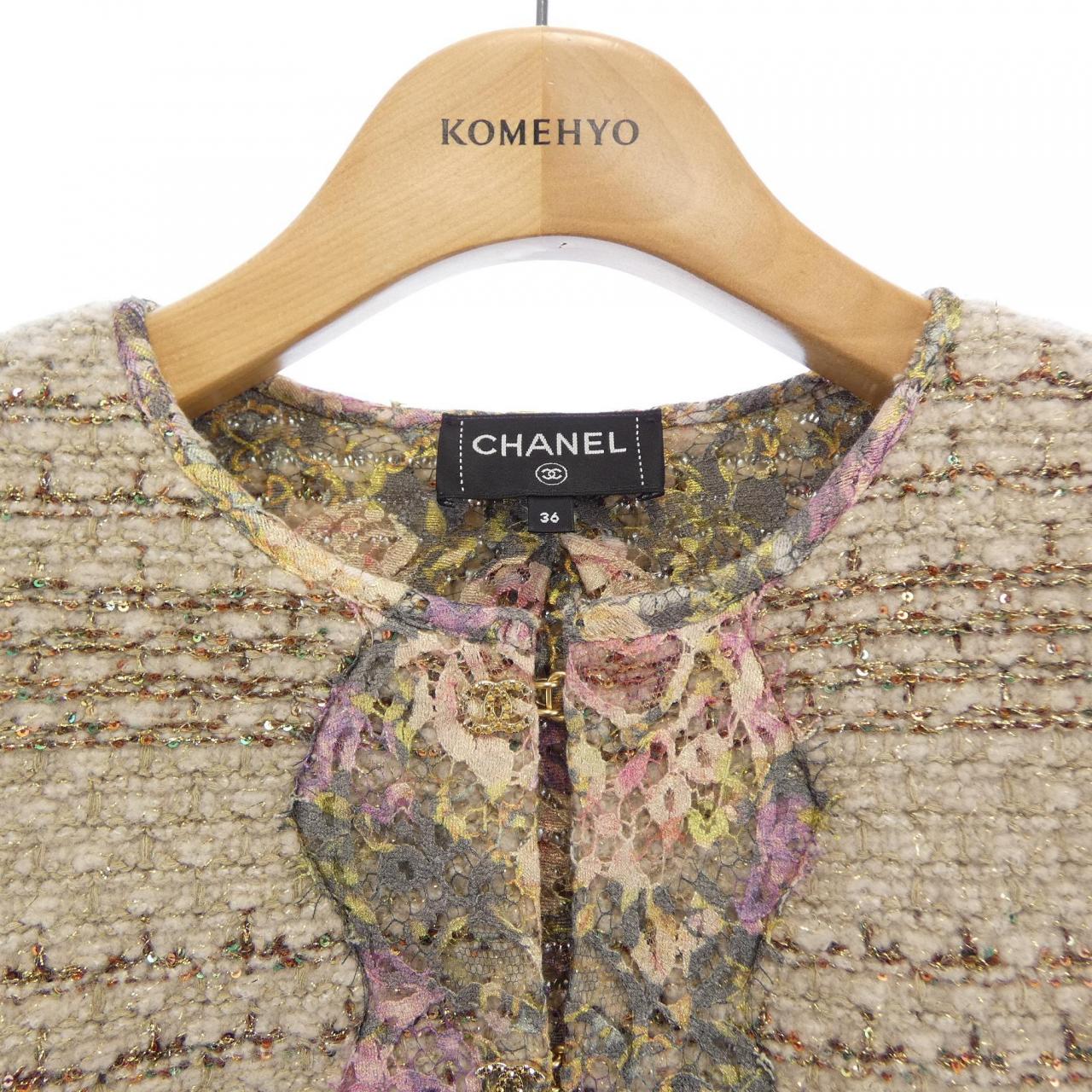 シャネル CHANEL P80051K11551 ノーカラージャケット