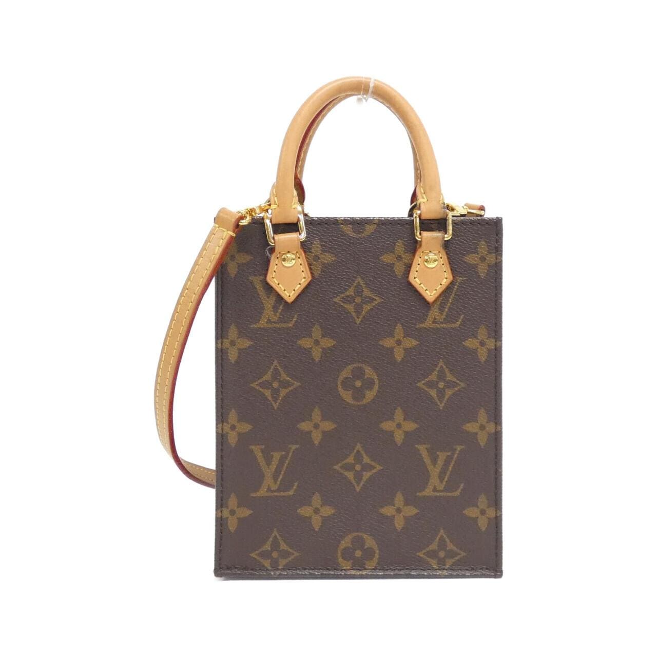 LOUIS VUITTON Monogram Petite Sac Plat M69442 包