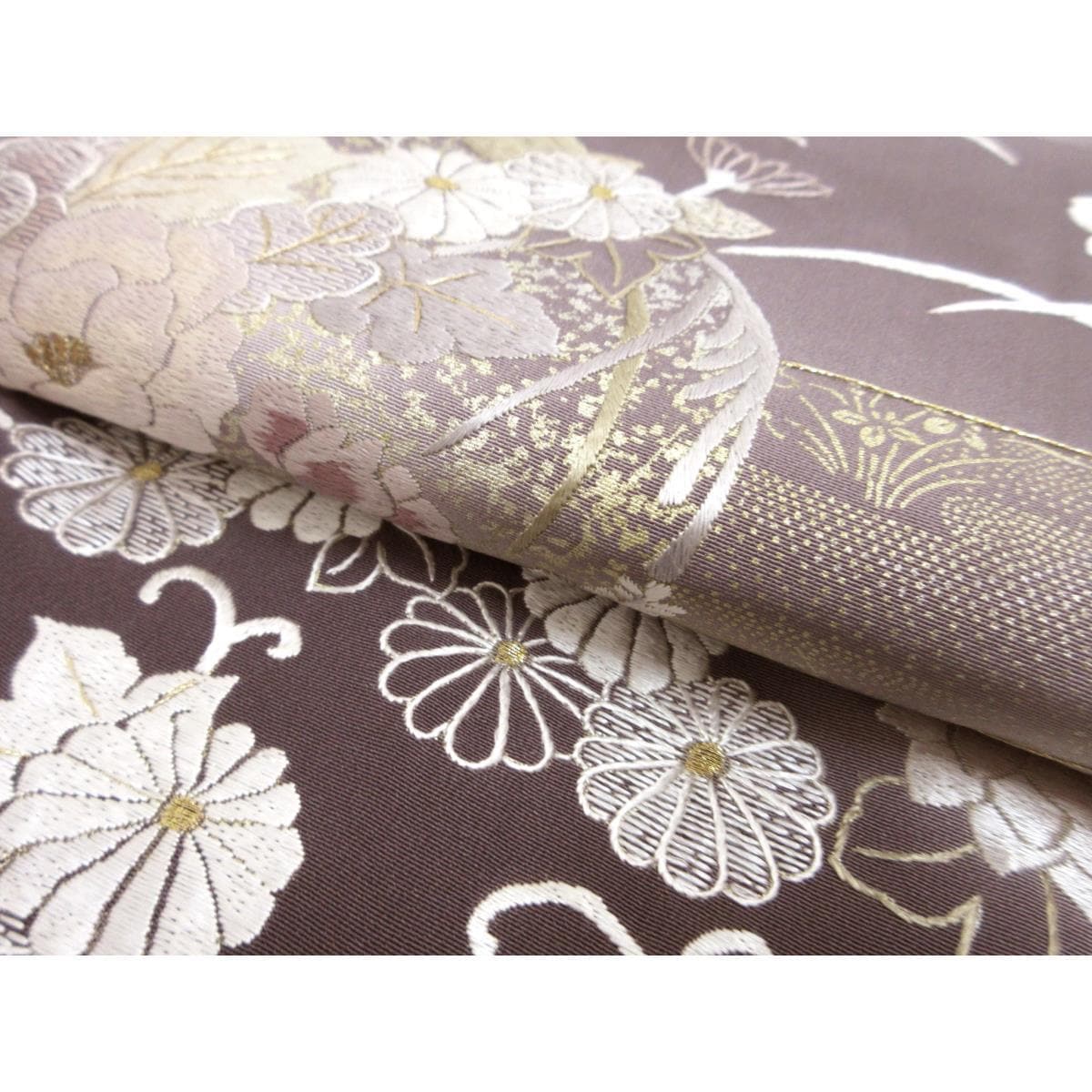 訪問着　金彩刺繍加工　ボカシ染