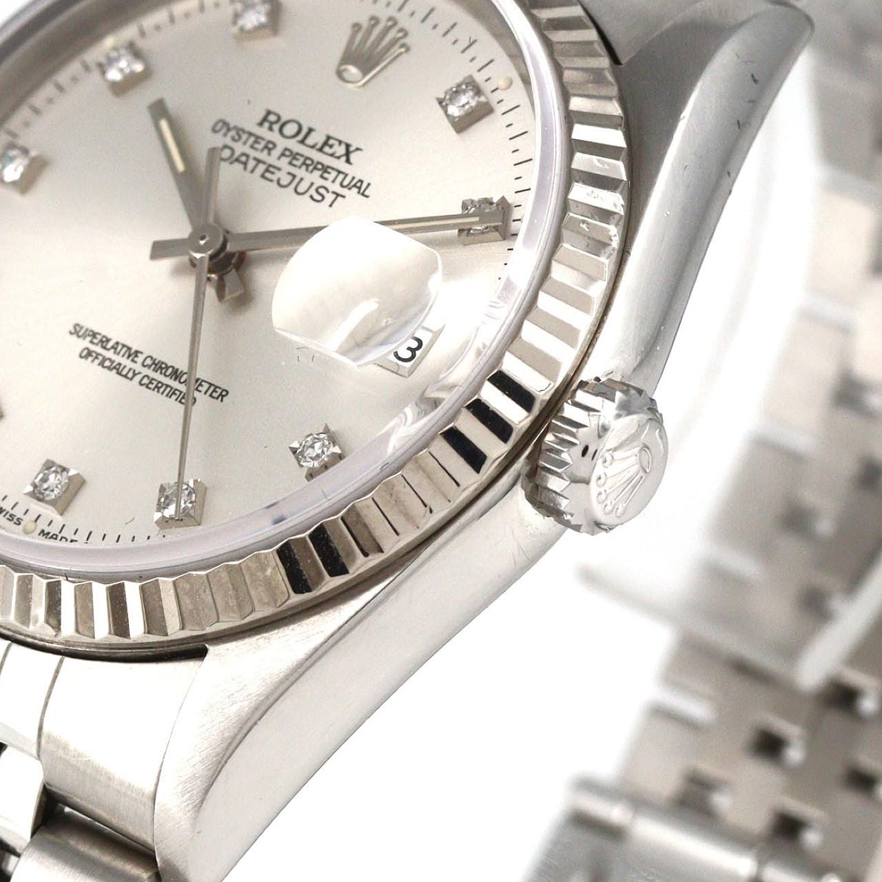 【ノーメンテナンス還元価格】ロレックス デイトジャスト 16234G. SSxWG 自動巻 S番