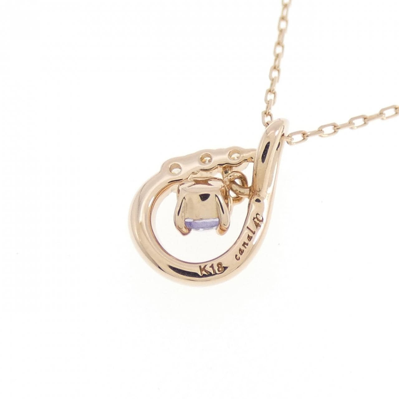 4゜C タンザナイト ネックレス