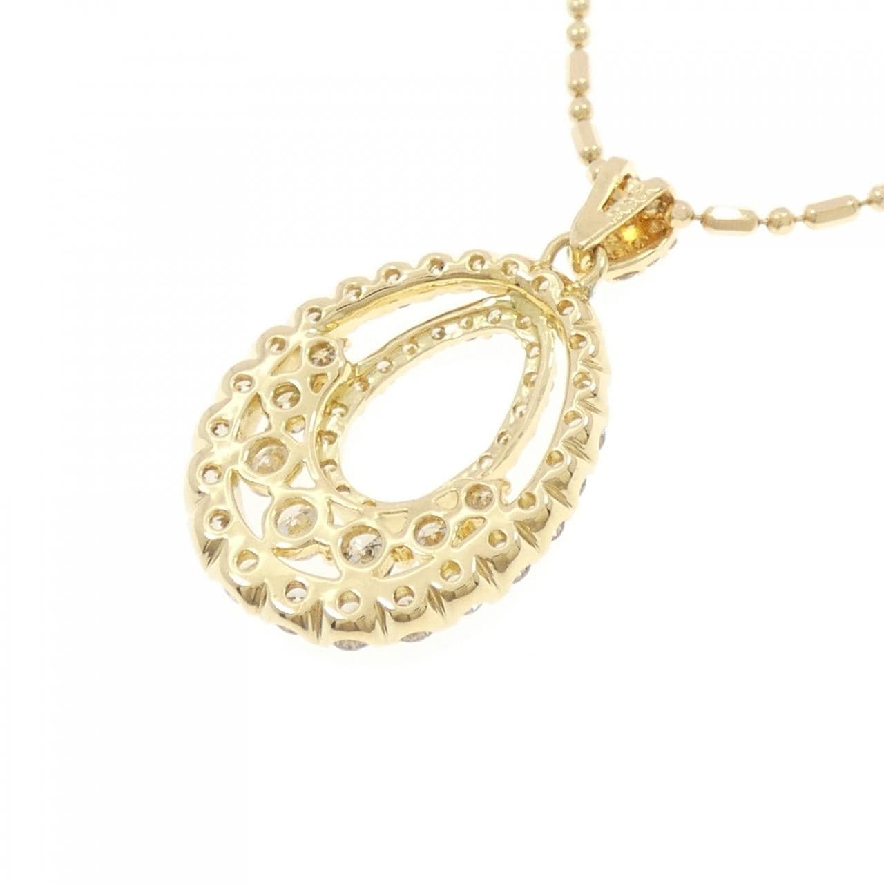 K18YG ダイヤモンド ネックレス 2.00CT
