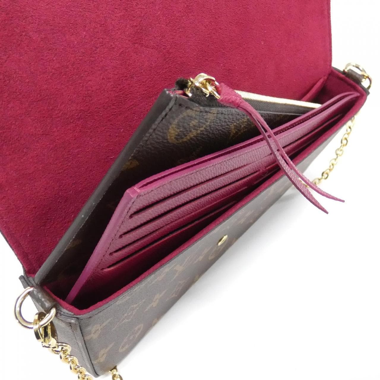 ルイヴィトン モノグラム ポシェット フェリシー M81896 ショルダーバッグ