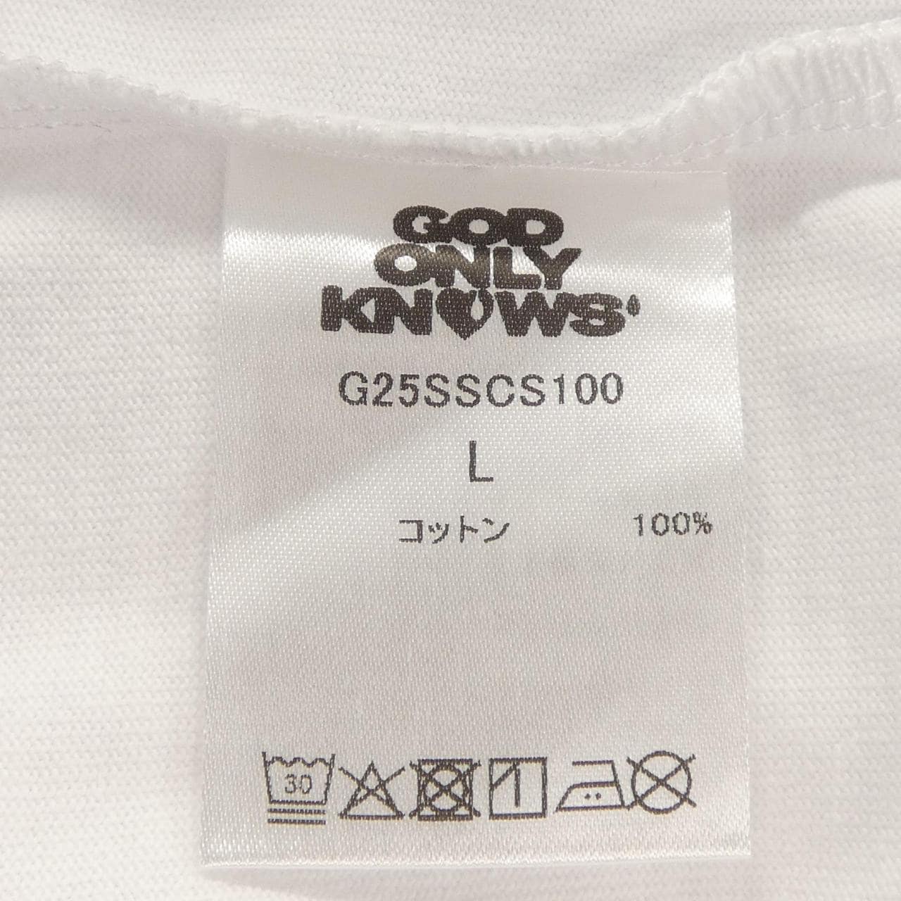 GODONLYKNOWS Tシャツ