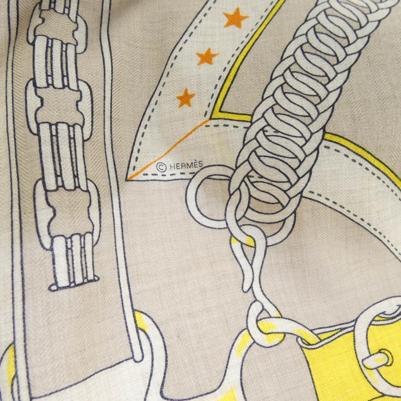 エルメス HERMES LA PROMENADE DU MATIN BANDANA H243986S カレジェアン140 ショール