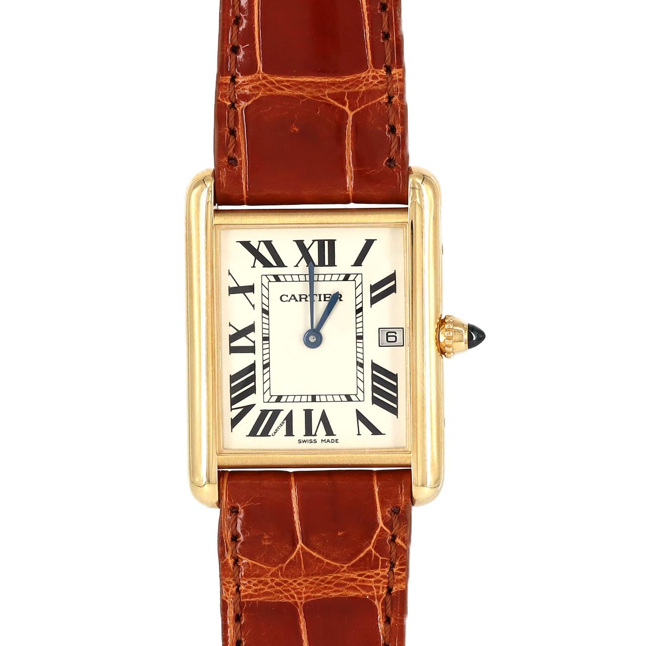 Cartier Tank LC LM YG W1529756 YG Quartz