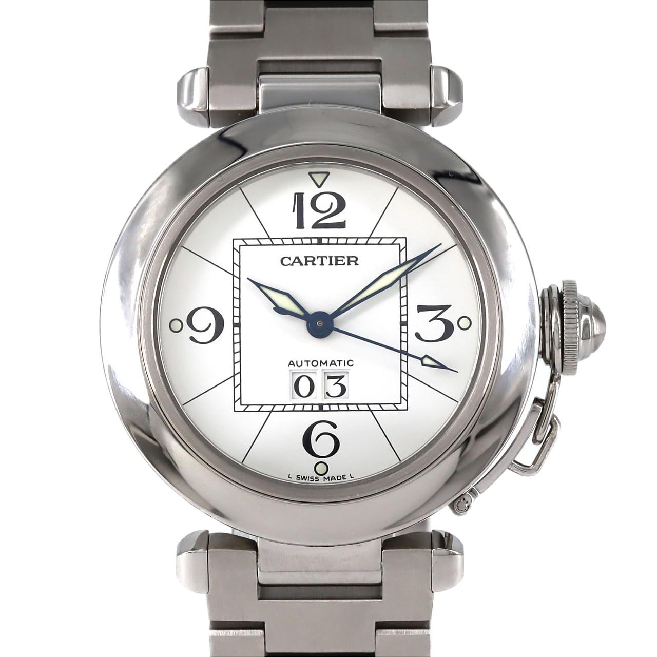 カルティエ パシャCグランデデイト W31055M7 SS 自動巻