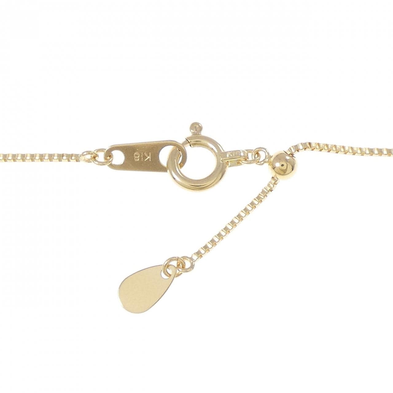 K18YG シトリン ネックレス