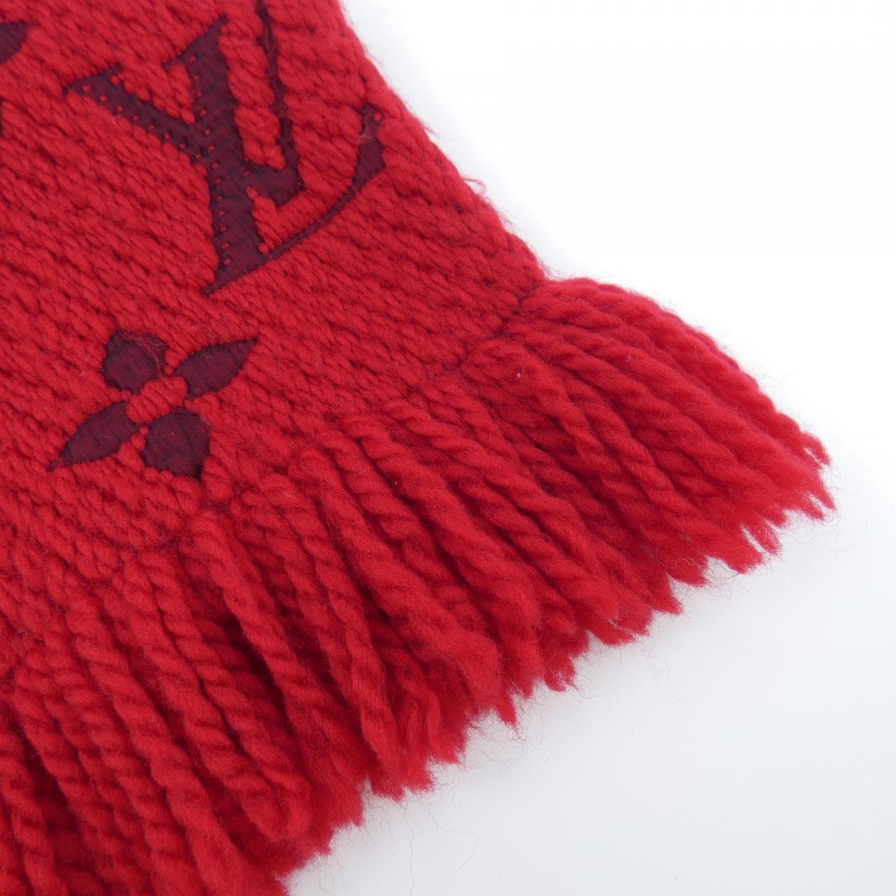 ルイヴィトン LOUIS VUITTON エシャルプ ロゴマニア M72432 MUFFLER