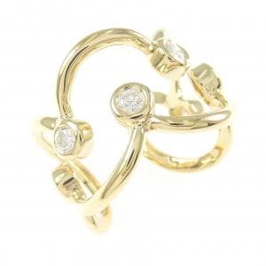 K18YG ダイヤモンド リング 0.53CT