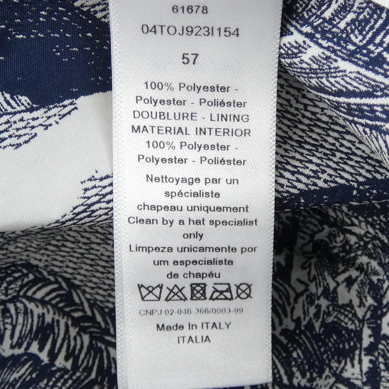 クリスチャンディオール CHRISTIAN DIOR 04TOJ923I154 ハット