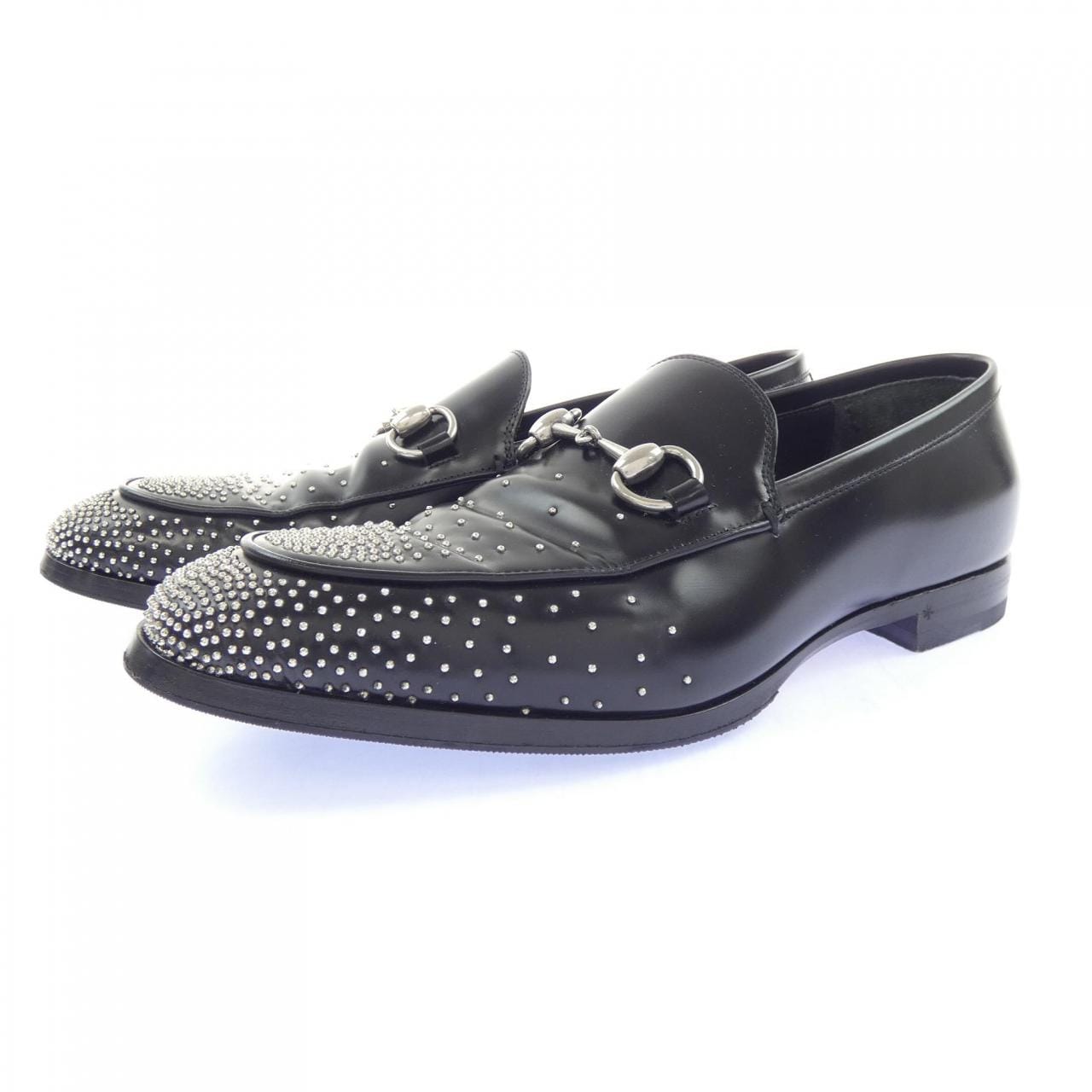 グッチ GUCCI スタッズホースビットローファー 851395 シューズ