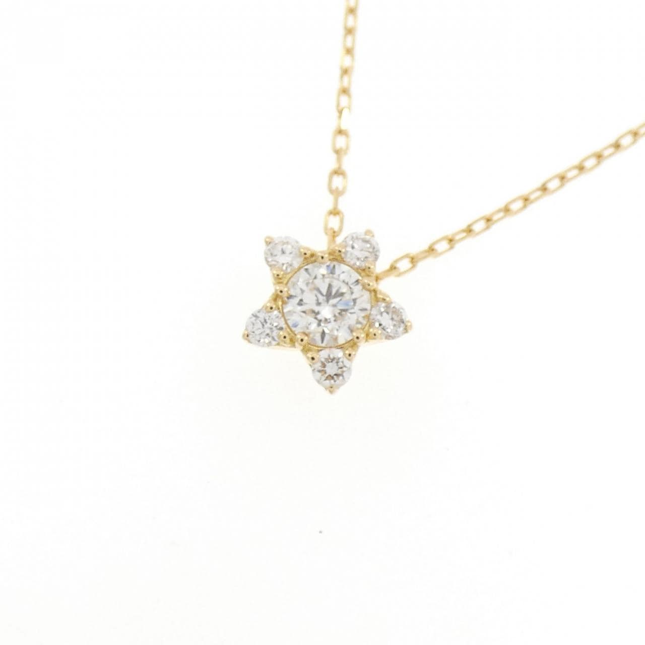 ポンテヴェキオ ダイヤモンド ネックレス 0.20CT