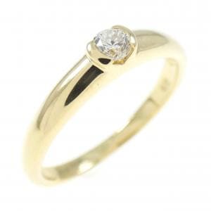 K18YG ダイヤモンド リング 0.09CT