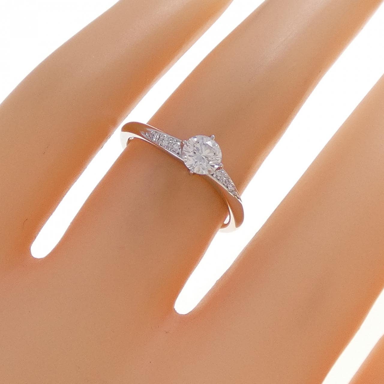 タサキ インフィニタ ソリティア リング 0.33CT D VS1 3EXT