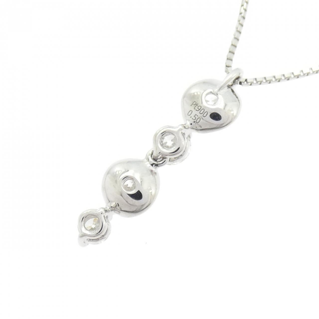 PT900/PT850 Diamond Necklace 0.50CT