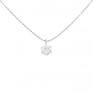 PT900/PT850 ダイヤモンド ネックレス 0.320CT F SI1 VG