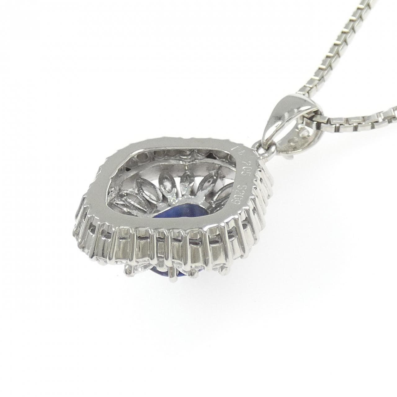 PT/PT850 サファイヤ ネックレス 2.09CT