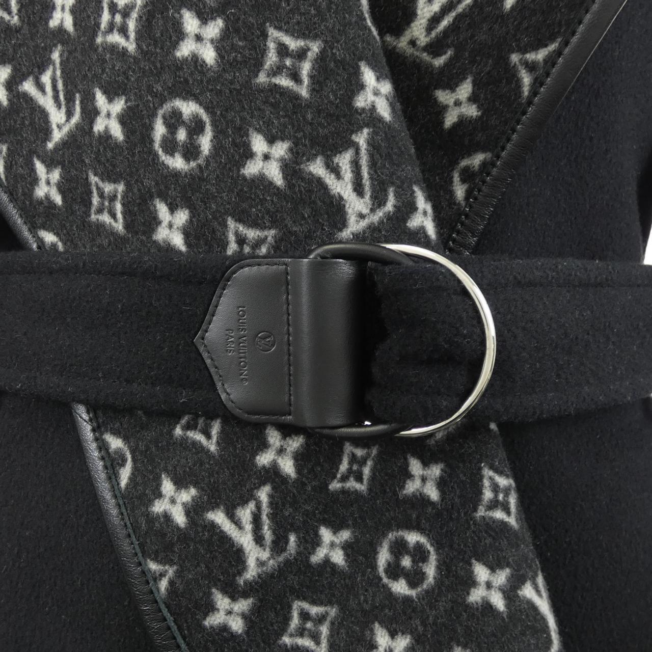 ルイヴィトン LOUIS VUITTON ベルテッドショートラップピーコート FMCO06QWE コート