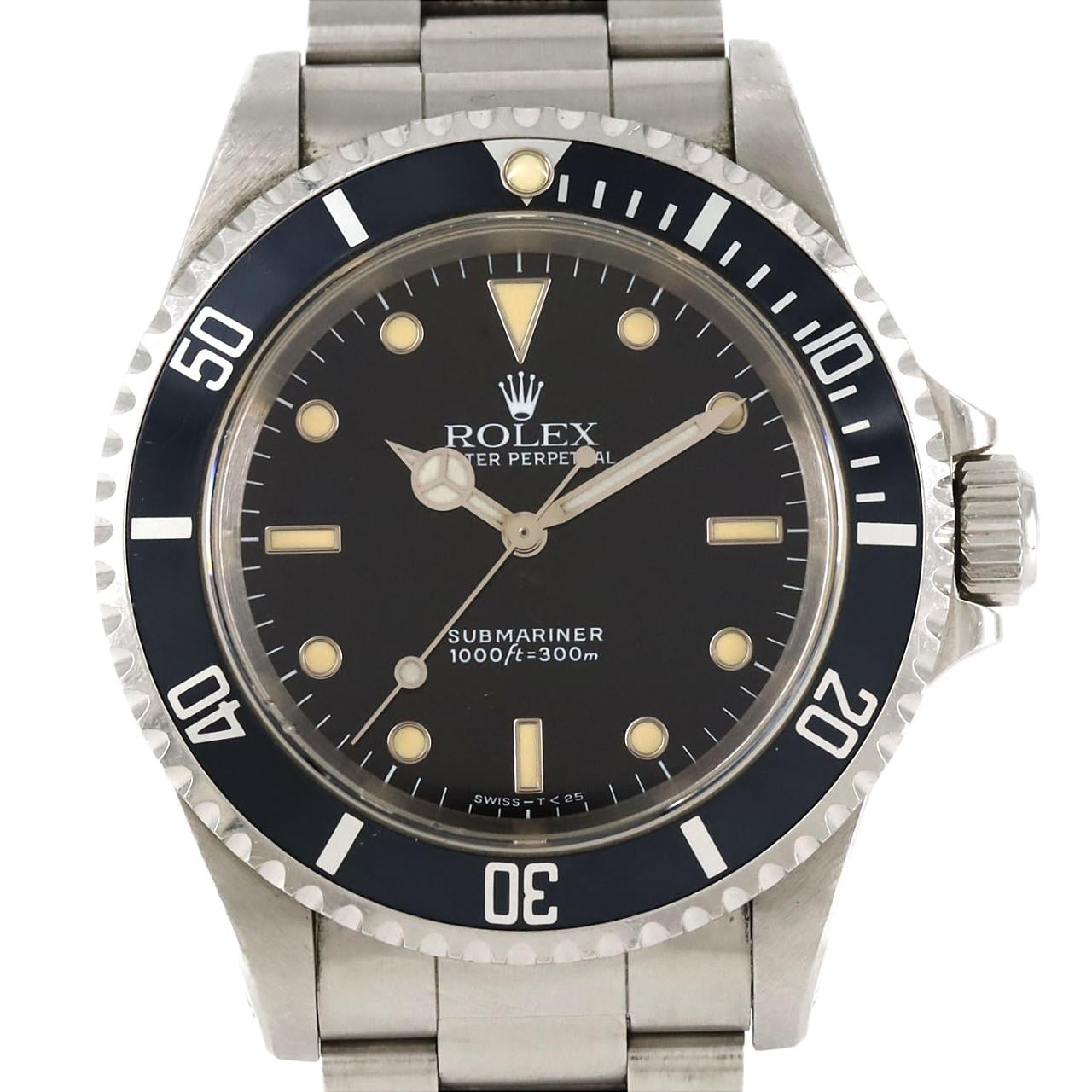 【ノーメンテナンス特価】ロレックス サブマリーナーノンデイト 14060 SS 自動巻 E番